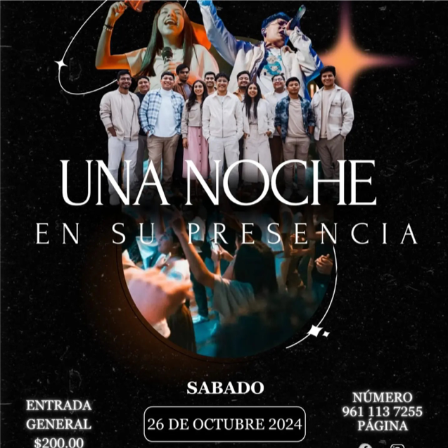Una noche en su presencia